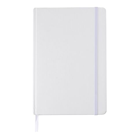 Carnet A5 en carton recyclé Evangeline blanc | sans marquage | non disponible | non disponible