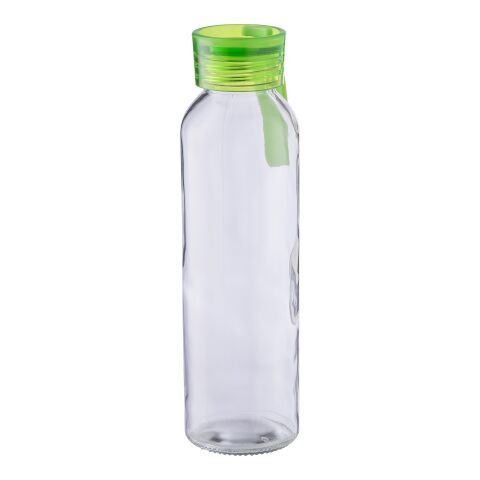 Gourde en verre avec dragonne Anouk vert lime | sans marquage | non disponible | non disponible