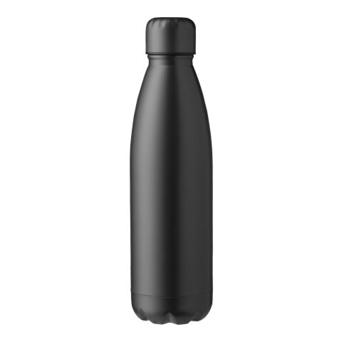 Gourde en acier inoxydable Makayla noir | sans marquage | non disponible | non disponible