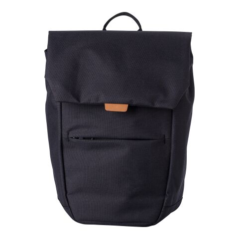 Sac à dos porte-ordinateur en polyester 600D Appolo noir | sans marquage | non disponible | non disponible