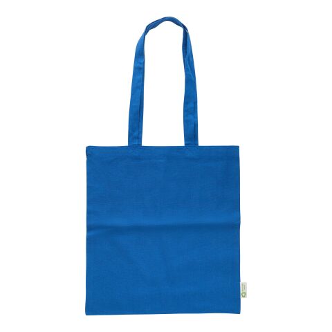 Sac shopping en coton recyclé 120g/m² Cassiopeia bleu | sans marquage | non disponible | non disponible