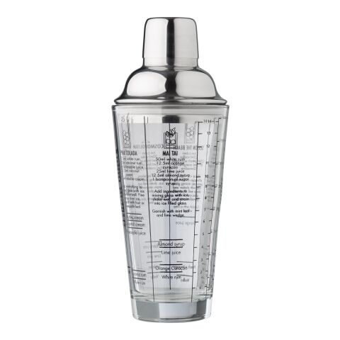 Shaker gradué en verre et en inox Adela neutre | sans marquage | non disponible | non disponible