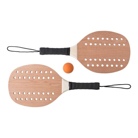 Raquettes de tennis en bois de rose Sergio marron | sans marquage | non disponible | non disponible