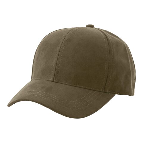 Casquette 6 panneaux en suédine Orion vert | sans marquage | non disponible | non disponible