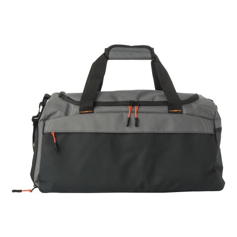 Sac de sport en polyester 500D Mabel gris | sans marquage | non disponible | non disponible