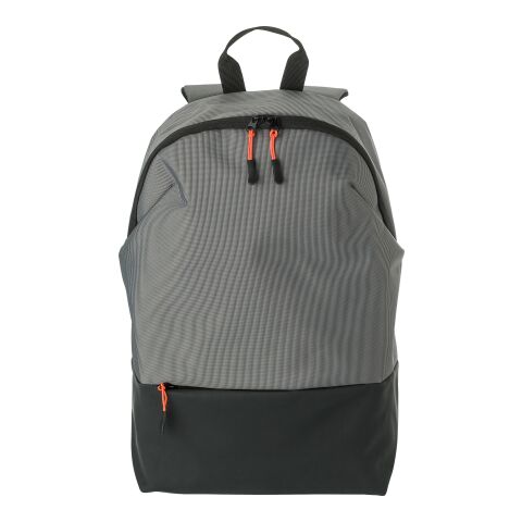 Sac à dos porte-ordinateur en polyester 500D Indigo gris | sans marquage | non disponible | non disponible
