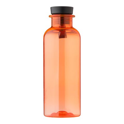 Gourde en rPET et bambou Laia orange | sans marquage | non disponible | non disponible