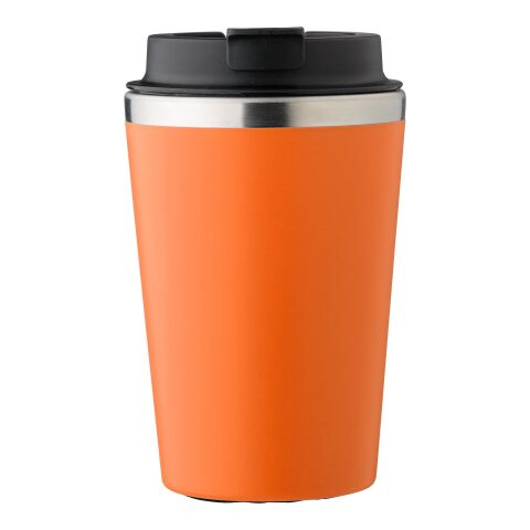 Mug en acier inoxydable Shay orange | sans marquage | non disponible | non disponible