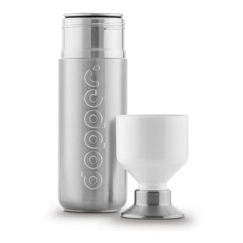 Dopper Steel 800 ml argent/blanc | sans marquage | non disponible | non disponible