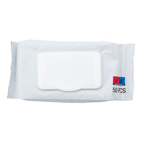 Set de 50 lingettes désinfectantes blanc | sans marquage | non disponible | non disponible