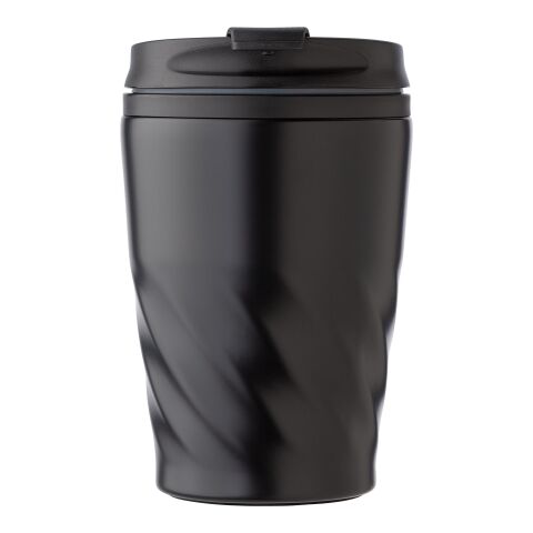 Mug en acier inoxydable noir | sans marquage | non disponible | non disponible