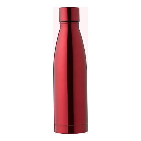 Gourde à double paroi en acier inoxydable Marcelino rouge | sans marquage | non disponible | non disponible