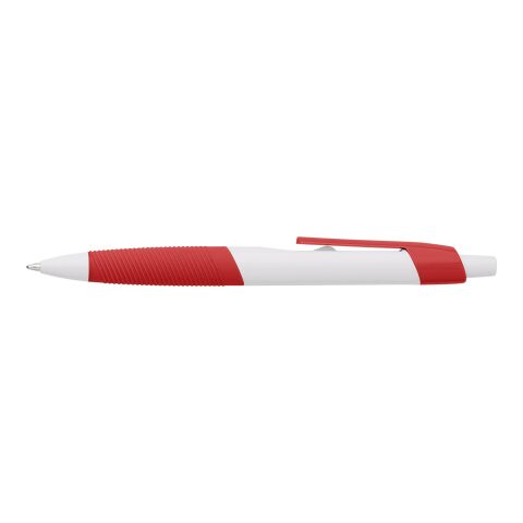 Stylo bille avec embase en gomme rouge | sans marquage | non disponible | non disponible