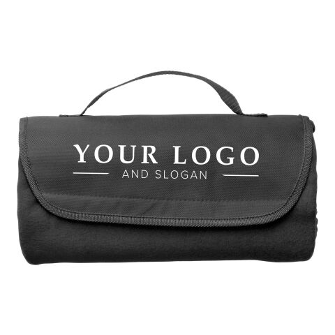 Plaid polaire de 190g/M2 noir | sans marquage | non disponible | non disponible