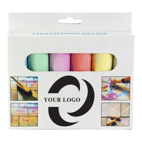 Set de 6 craies de couleur. multicolore | sans marquage | non disponible | non disponible