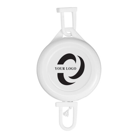Porte-badge en plastique blanc | sans marquage | non disponible | non disponible