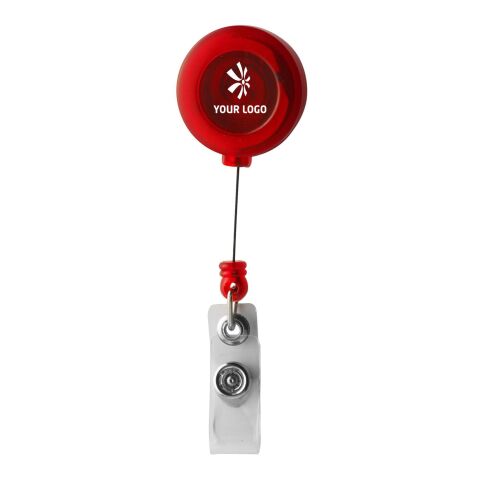 Porte-badge avec clip métal.