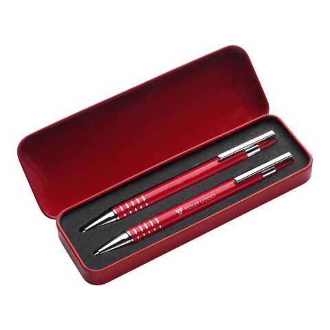 Set stylo bille et porte-mine noir | sans marquage | non disponible | non disponible
