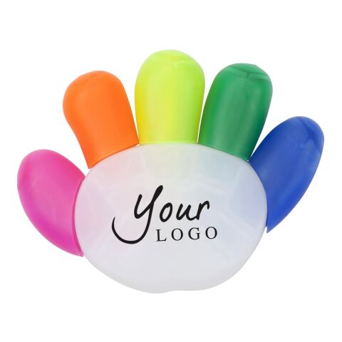 Surligneur en plastique 5 couleurs