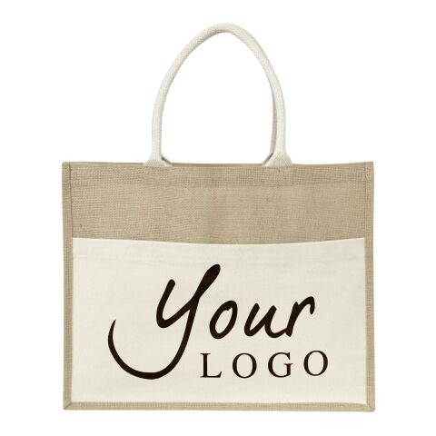 Cabas en toile de jute naturel | sans marquage | non disponible | non disponible