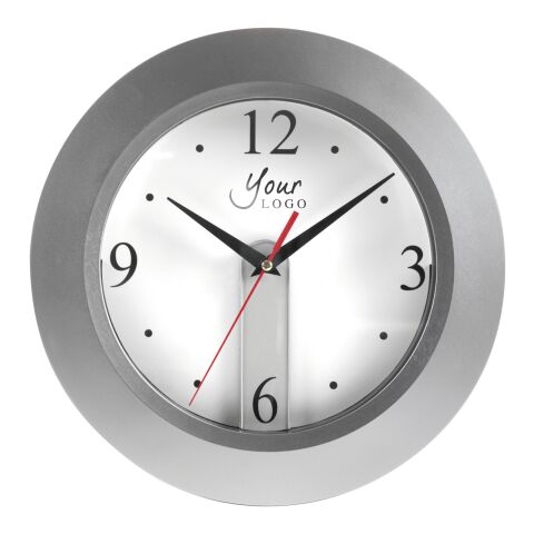 Pendule murale en plastique argent | sans marquage | non disponible | non disponible