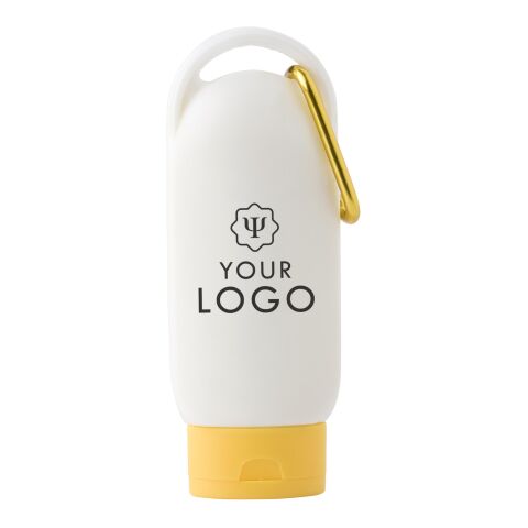 Crème solaire indice SPF 30 dans un flacon.