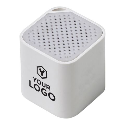 Mini enceinte sans fil en plastique blanc | sans marquage | non disponible | non disponible