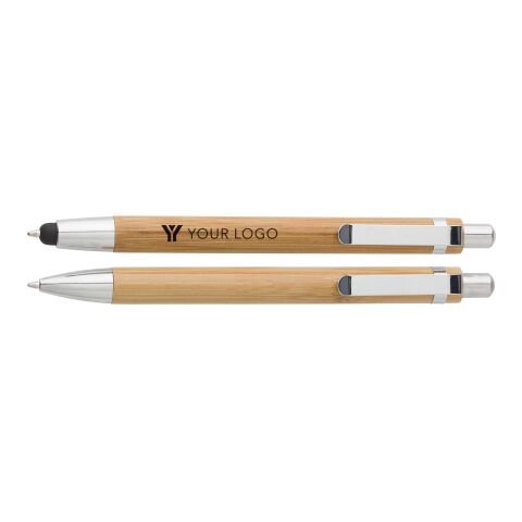 Parure de stylo bille marron | sans marquage | non disponible | non disponible