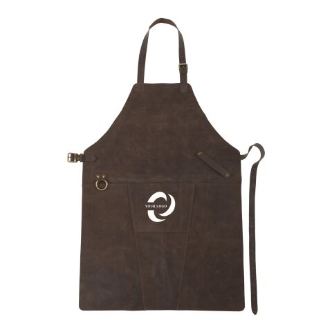 Tablier en cuir reconstitué (synderme). marron | sans marquage | non disponible | non disponible