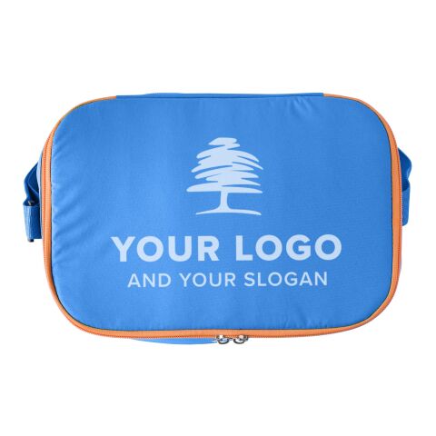 Sac isotherme auto-gonflable en polyester 50D bleu clair | sans marquage | non disponible | non disponible