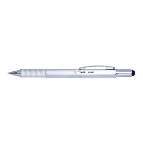 Stylo bille twist multifonction argent | sans marquage | non disponible | non disponible
