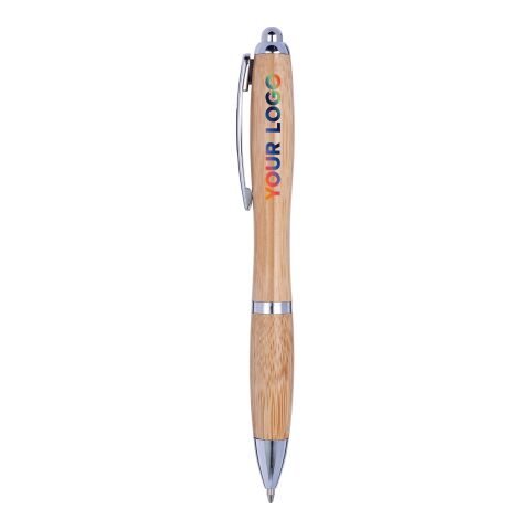 Stylo bille en bambou marron | sans marquage | non disponible | non disponible