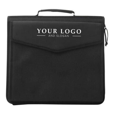 Porte-documents en polyester noir | sans marquage | non disponible | non disponible