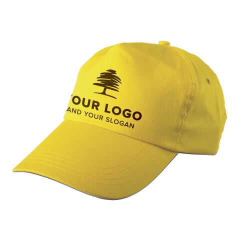 Casquette en coton 5 panneaux 