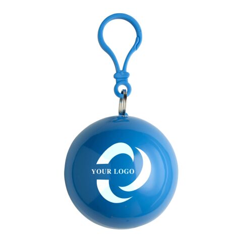 Etui boule contenant un poncho,