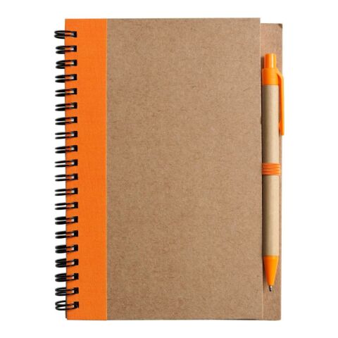 Carnet de note à spirale en papier recyclé - pages lignées