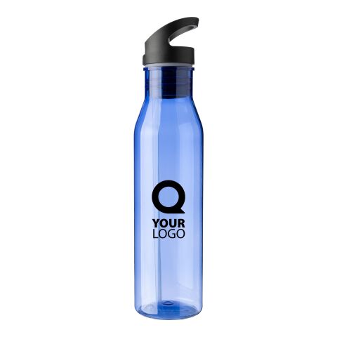 Gourde de 730 ml en rPET avec paille Manfred bleu cobalt | sans marquage | non disponible | non disponible