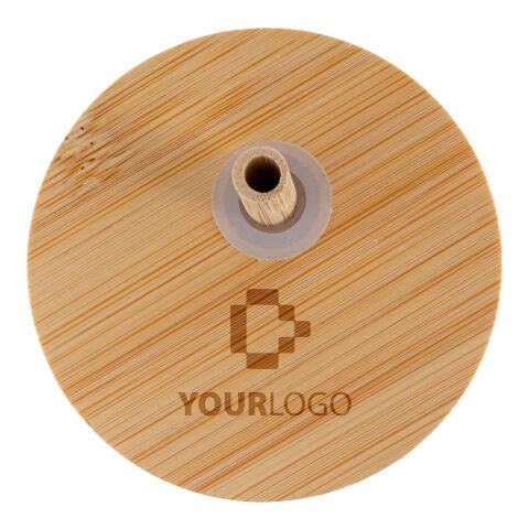 Gobelet de 450 ml en verre et bambou Marlies marron | sans marquage | non disponible | non disponible