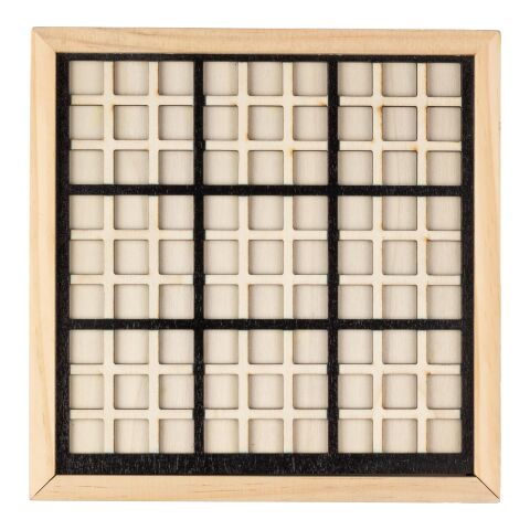 Jeu de sudoku en bois Christa marron | sans marquage | non disponible | non disponible