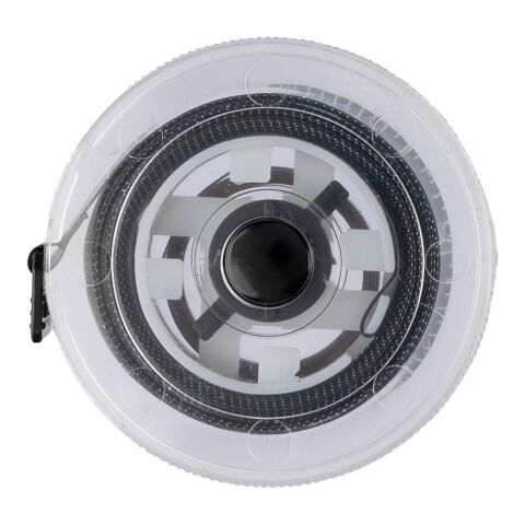 Mètre ruban rétractable en plastique Théo noir | sans marquage | non disponible | non disponible