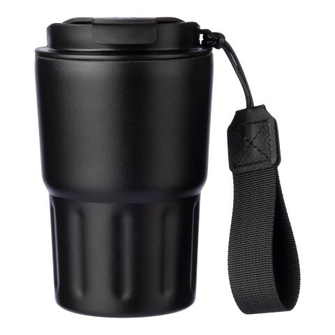 Mug isotherme en inox Louisa noir | sans marquage | non disponible | non disponible