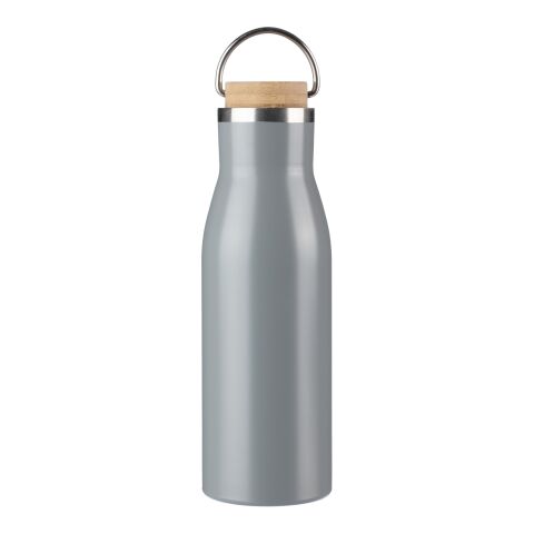 Bouteille de 500 ml en acier inoxydable recyclé Aline gris | sans marquage | non disponible | non disponible