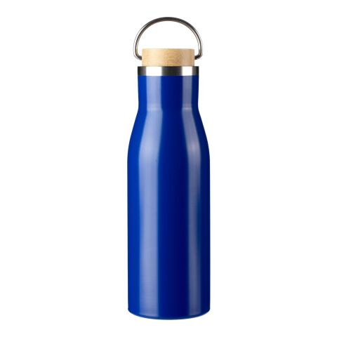 Bouteille de 500 ml en acier inoxydable recyclé Aline bleu | sans marquage | non disponible | non disponible