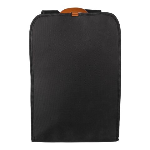 Sac à dos porte-ordinateur en polyester rPET Ralf noir | sans marquage | non disponible | non disponible