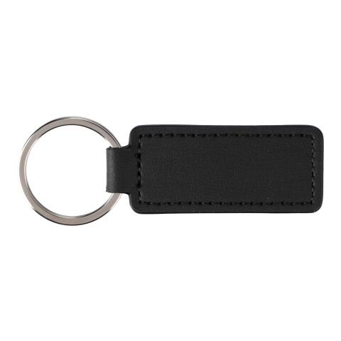Porte-clés en peau de pomme et PU Sabrina noir | sans marquage | non disponible | non disponible