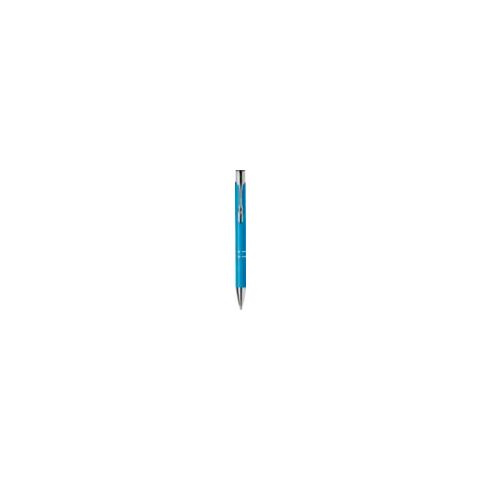 Stylo bille en aluminium recyclé Kamari bleu clair | sans marquage | non disponible | non disponible