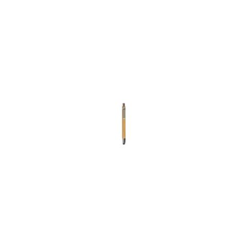 Stylo bille en bamboo avec embout. marron | sans marquage | non disponible | non disponible