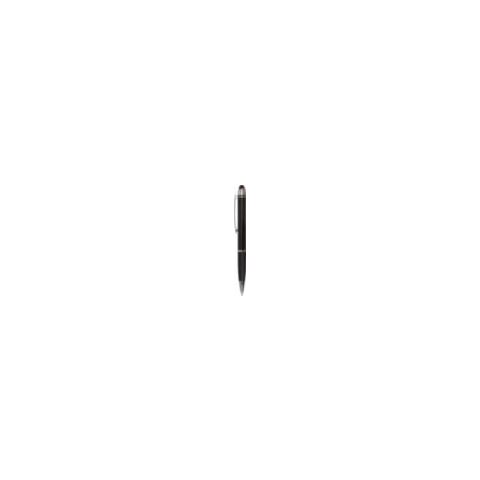 Stylo bille avec embase en gomme. noir | sans marquage | non disponible | non disponible