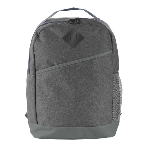 Sac à dos en polycanvas 600D avec poche frontale. gris | sans marquage | non disponible | non disponible