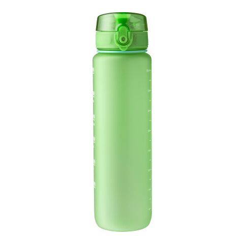 Gourde en rPET touché gomme Brinley vert clair | sans marquage | non disponible | non disponible